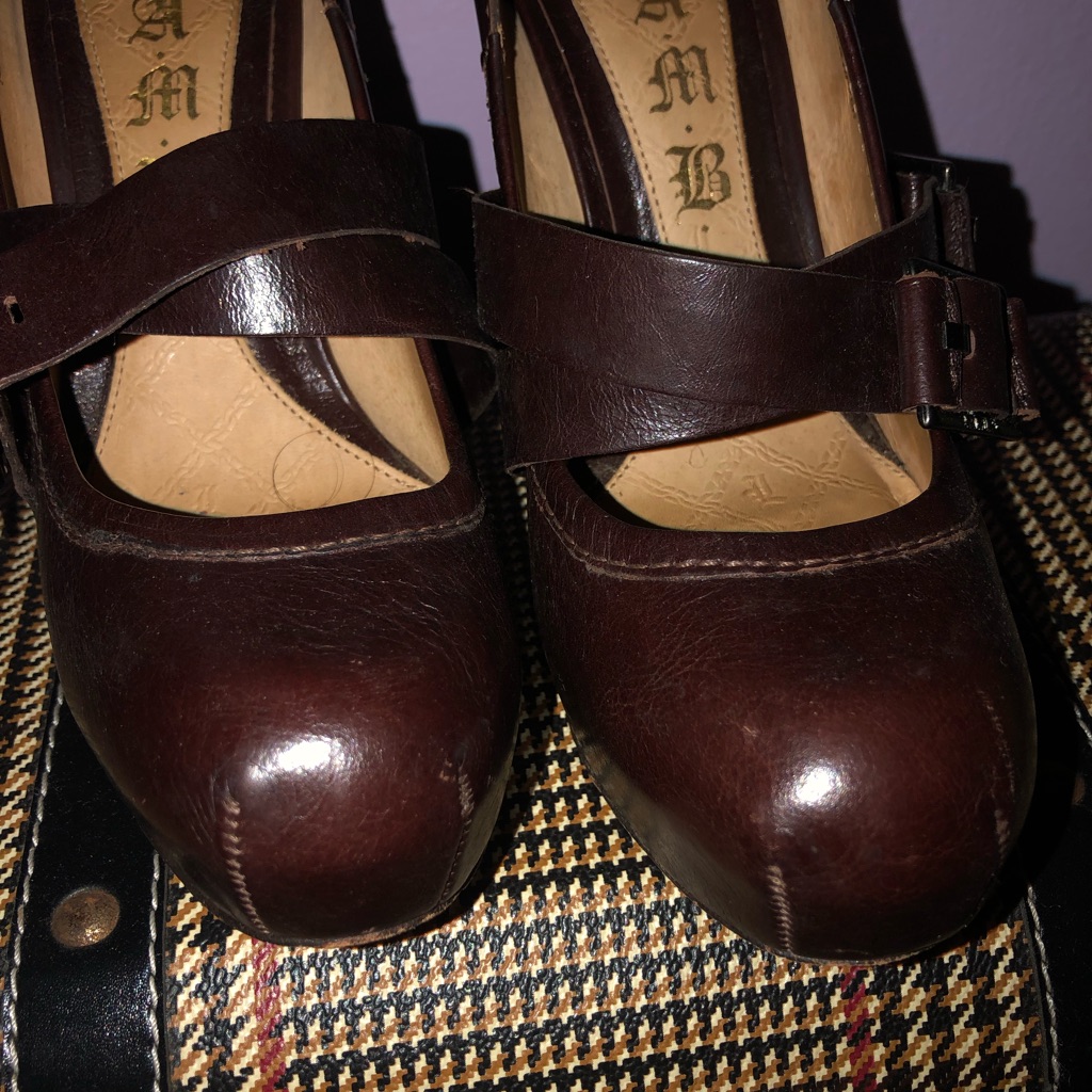 Lamb Gwen Stefani Leather Stilletos